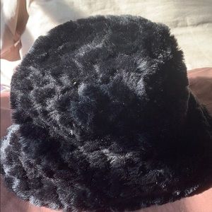 Faux fur hat